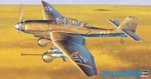 Hasegawa 09054 JU87G-2 Stuka Tank Attacker 1/48 Model Kit - A-Z Toy Hobby