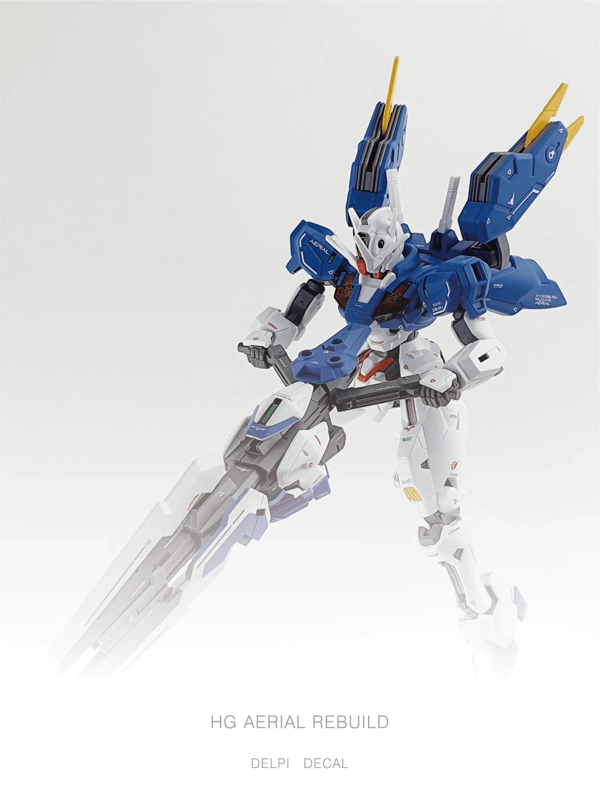 Delpi Water Decal For HG Aerial Rebuild - A-Z Toy Hobby