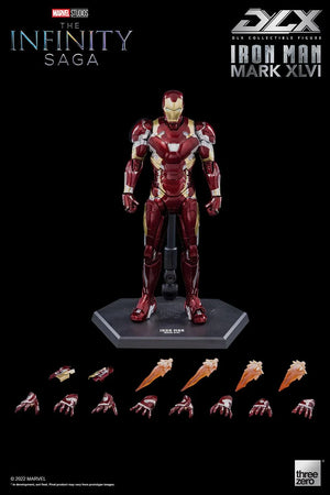 Threezero Infinity Saga DLX Iron Man Mark 46 1/12 Action Figure - A-Z Toy Hobby