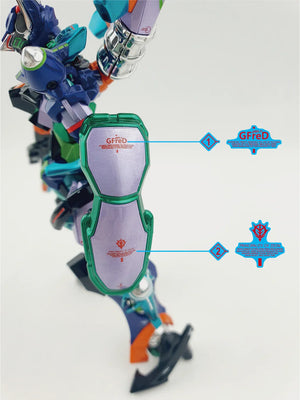 Delpi Water Decal For HG GFreD - A-Z Toy Hobby