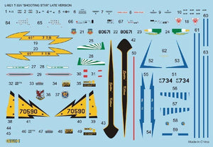 Great Wall Hobby L4821 T-33A Shooting Star Late Version 1/48 Model Kit - A-Z Toy Hobby