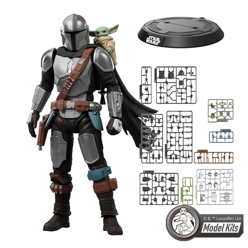 Star Wars 05 Din Djarin™ & Grogu™ Champion Class Model Kit - Blokees