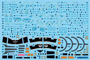 Delpi Water Decal For HG Doven Wolf Unicorn Ver. - A-Z Toy Hobby