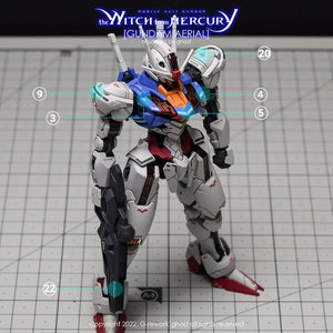 G-Rework Water Decal For HG Aerial - A-Z Toy Hobby