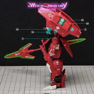 G-Rework Water Decal For HG Darilbalde - A-Z Toy Hobby