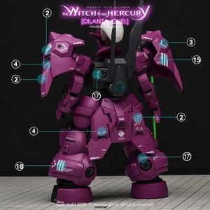 G-Rework Water Decal For HG Guel's Dilanza - A-Z Toy Hobby