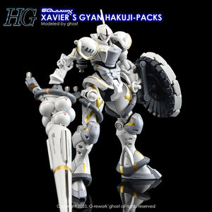 G-Rework Water Decal For HGGQX Xavier's Gyan Hakuji Packs - A-Z Toy Hobby