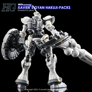 G-Rework Water Decal For HGGQX Xavier's Gyan Hakuji Packs - A-Z Toy Hobby