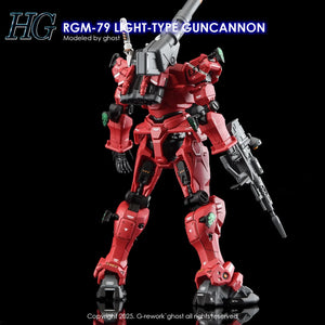 G-Rework Water Decal For HGGQX Light-Type Guncannon - A-Z Toy Hobby