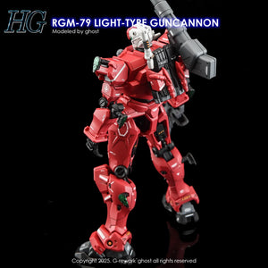 G-Rework Water Decal For HGGQX Light-Type Guncannon - A-Z Toy Hobby
