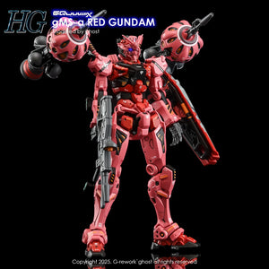 G-Rework Water Decal For HGGQX Red Gundam - A-Z Toy Hobby