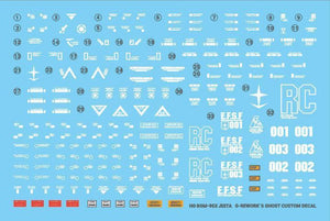 G-Rework Water Decal For HG Jesta - A-Z Toy Hobby