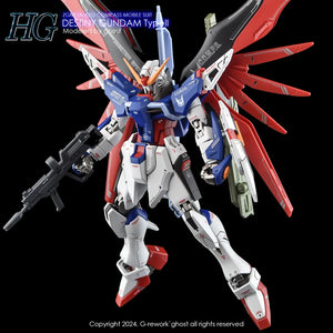 G-Rework Water Decal For HG Destiny Type II - A-Z Toy Hobby