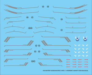 G-Rework Water Decal For HG Destiny Type II - A-Z Toy Hobby