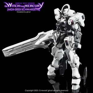 G-Rework Water Decal For HG Schwarzette - A-Z Toy Hobby