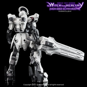G-Rework Water Decal For HG Schwarzette - A-Z Toy Hobby