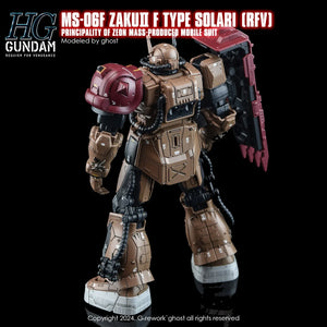 G-Rework Water Decal For HG Zaku II Solari - A-Z Toy Hobby