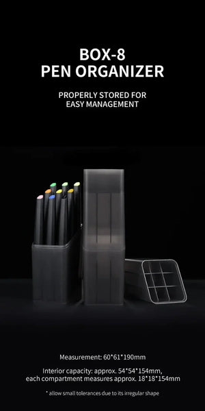 DSPIAE Marker Storage Box BOX-8 - A-Z Toy Hobby