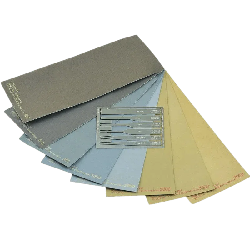 Infini Model Premium Ultra Precision Sanding Sheet of Sticker Type Set (400-7000) (8pcs) IPM-0000S - A-Z Toy Hobby