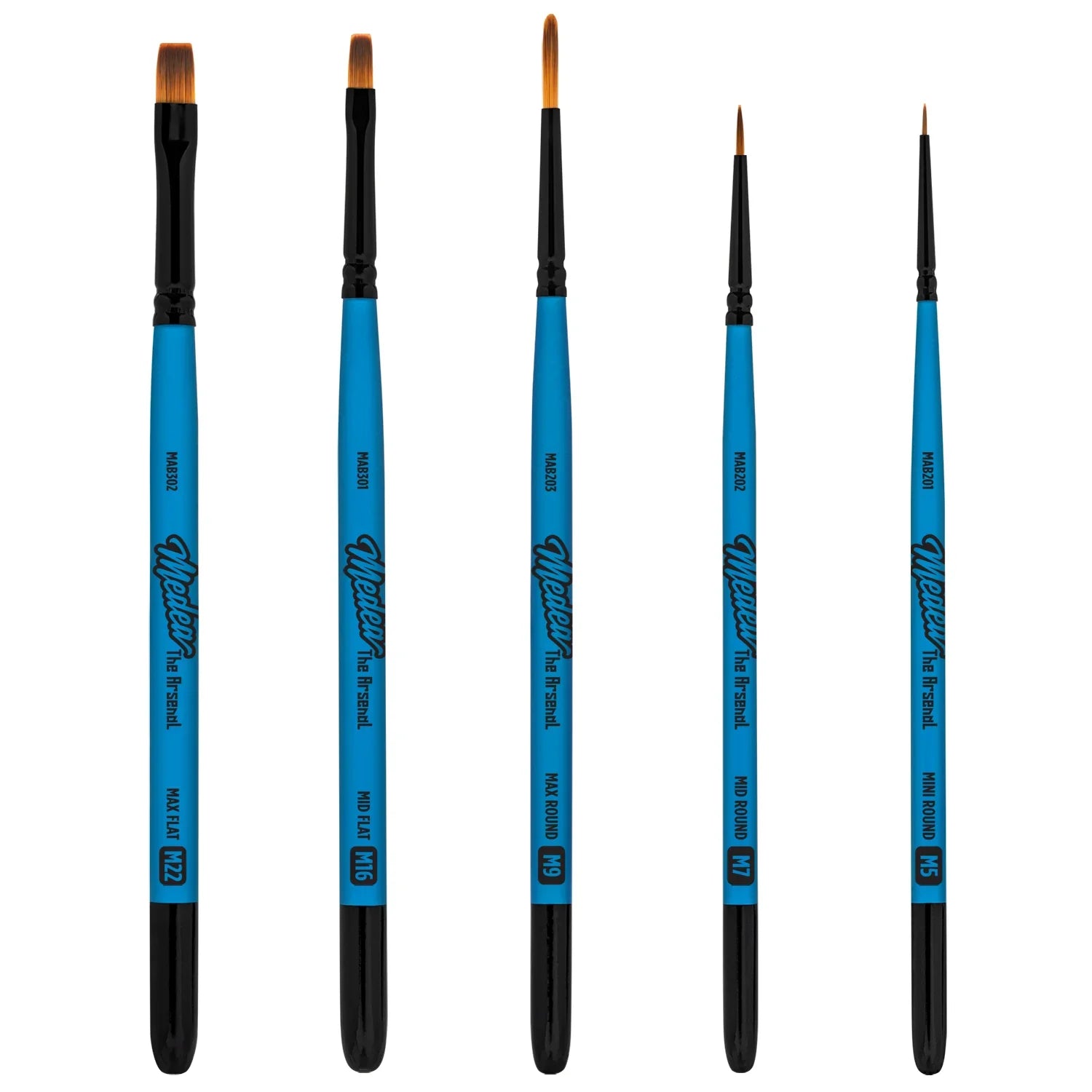 Iwata The Arsenal Paint Brush Set by Medea MAB101