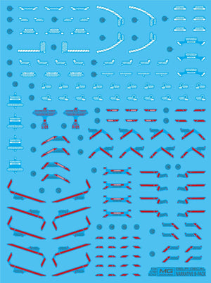 Delpi Water Decal For MG Narrative B-Packs - A-Z Toy Hobby