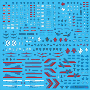 Delpi Water Decal For MG Barbatos Lupus - A-Z Toy Hobby
