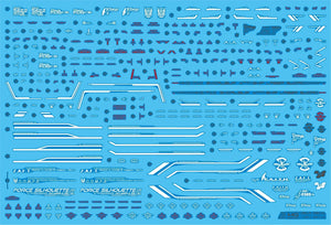 Delpi Water Decal For MG Force Impulse - A-Z Toy Hobby