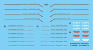 G-Rework Water Decal For MGSD Freedom - A-Z Toy Hobby