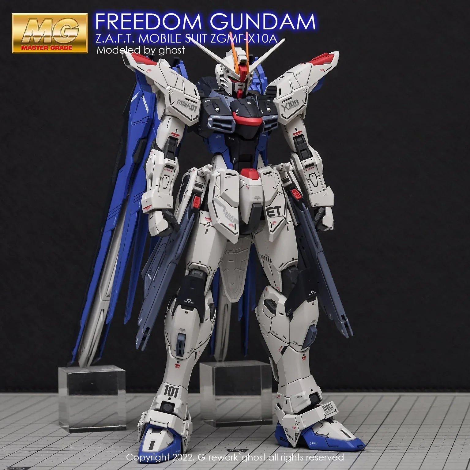 G-Rework Water Decal For MG Freedom - A-Z Toy Hobby