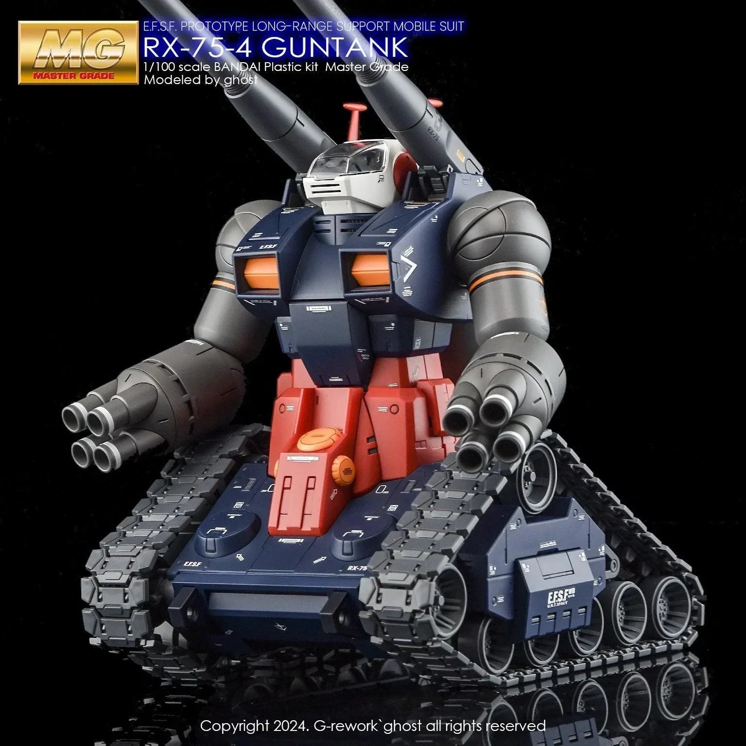 G-Rework Water Decal For MG Guntank - A-Z Toy Hobby