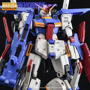 G-Rework Water Decal For MG ZZ Ver. Ka + Enhanced Expansion Parts - A-Z Toy Hobby