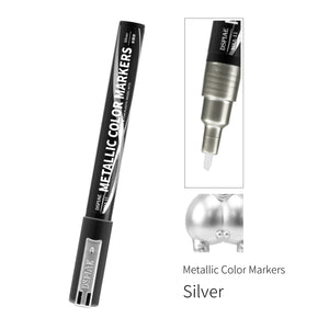 DSPIAE Super Metallic Color Marker Silver MKA-11 - A-Z Toy Hobby