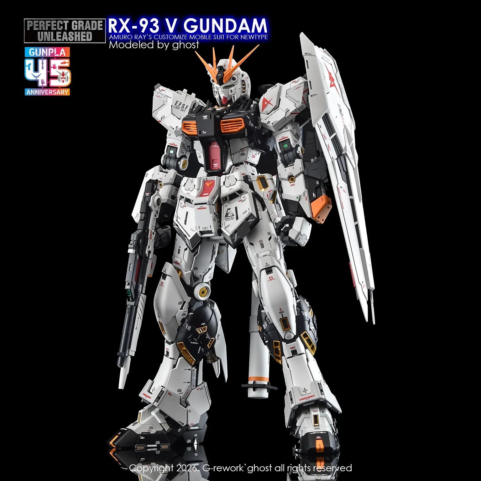 G-Rework Water Decal For PG Unleashed RX-93 Nu Gundam