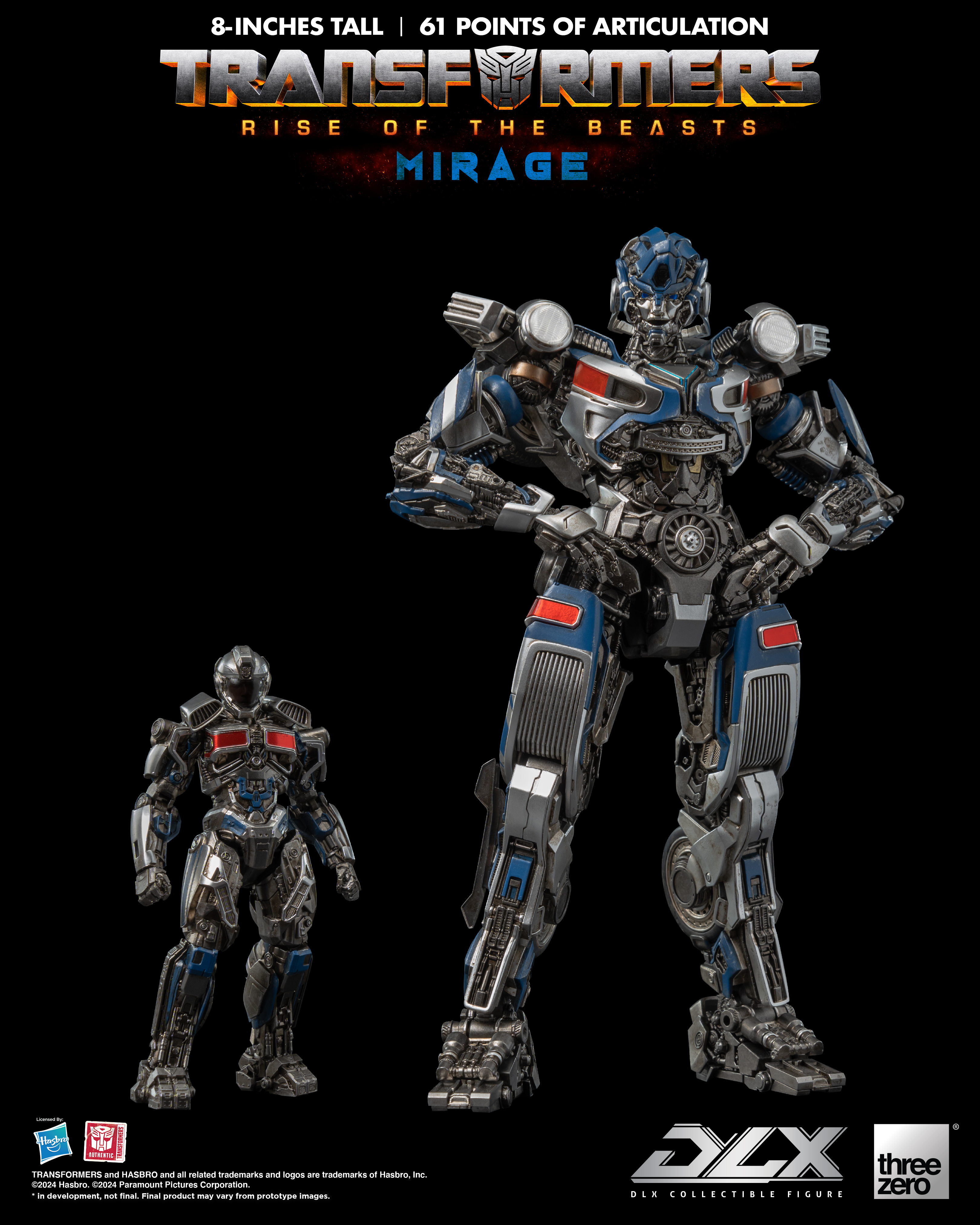 Threezero DLX Mirage Transformers: Rise of the Beasts Action Figure