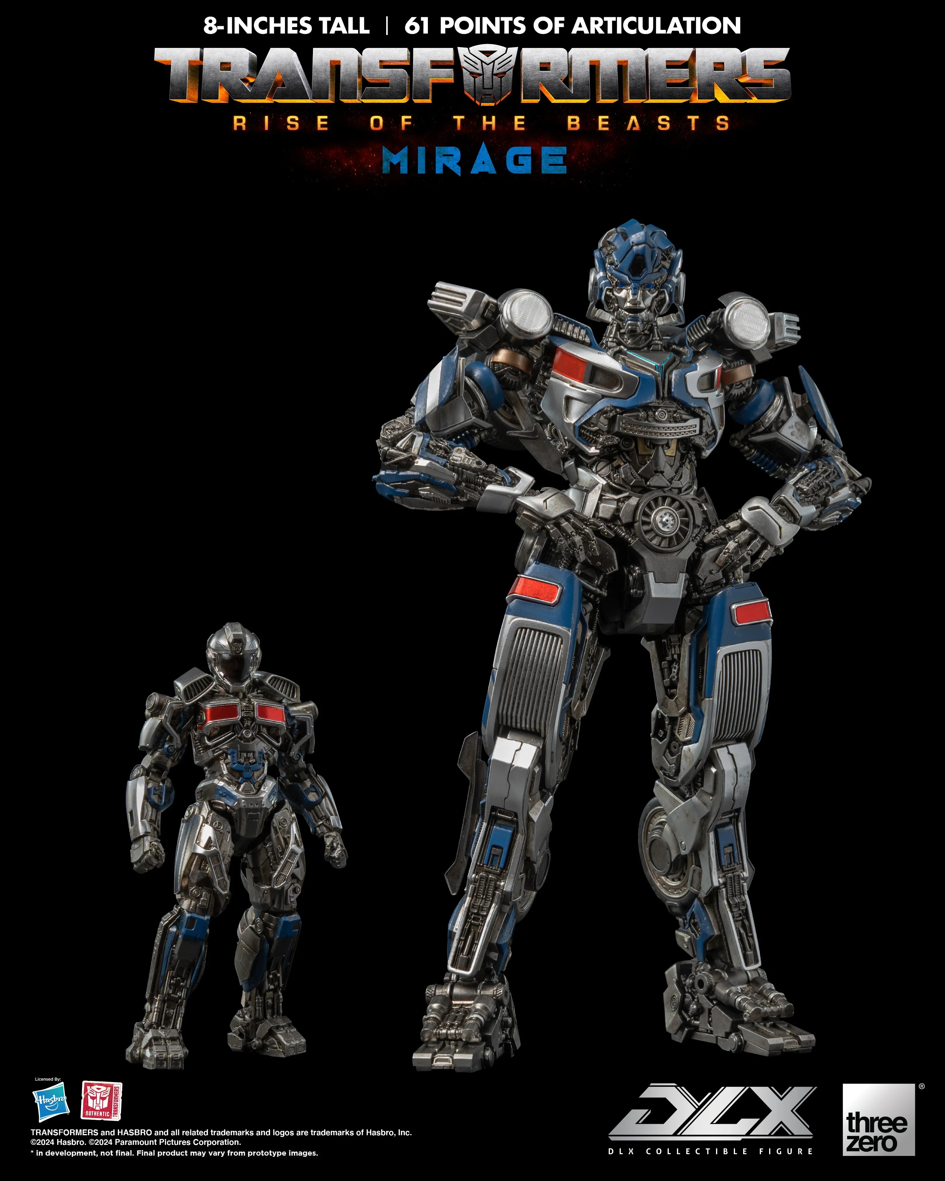 Threezero DLX Mirage Transformers: Rise of the Beasts Action Figure