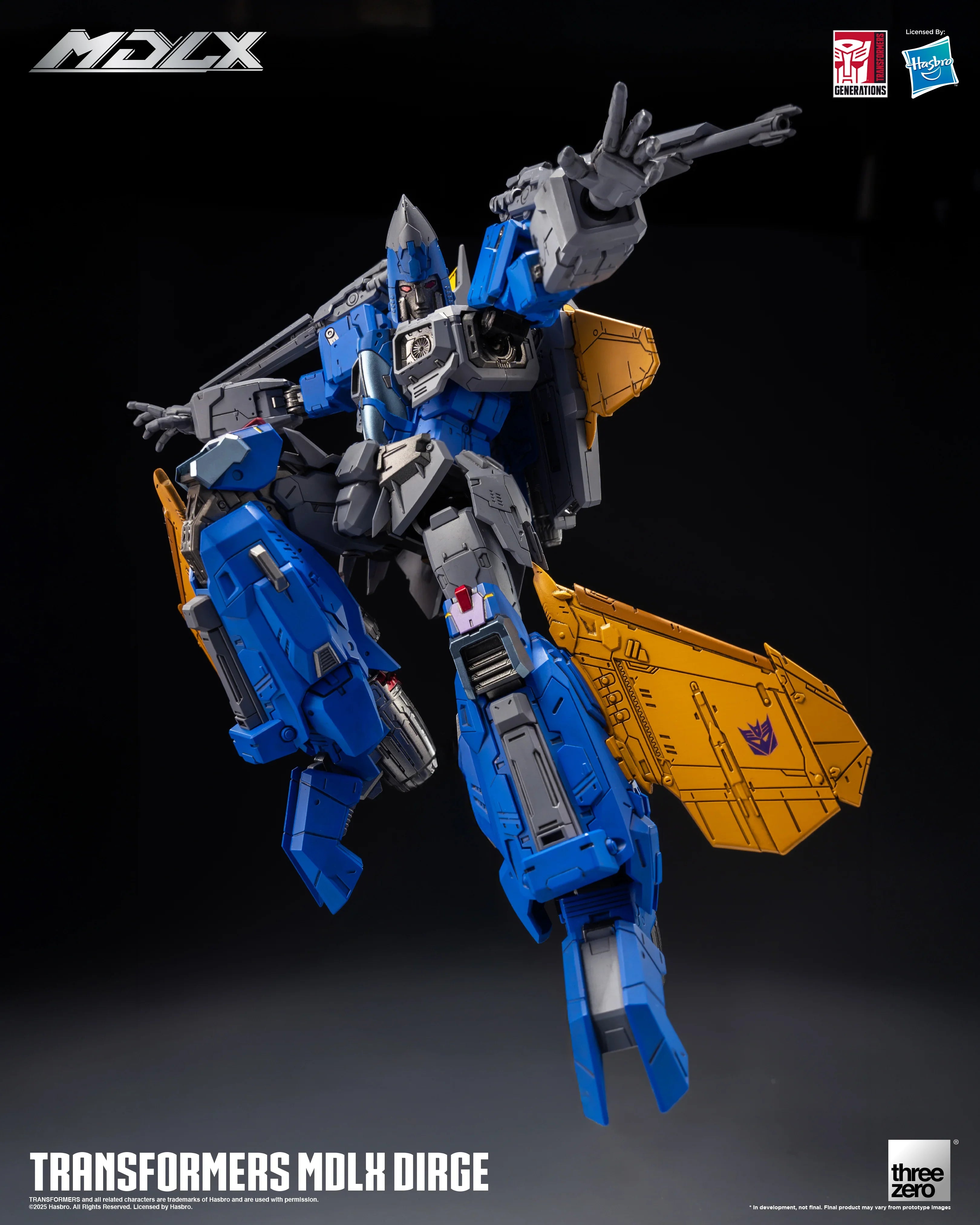 Threezero Transformers MDLX Dirge Action Figure