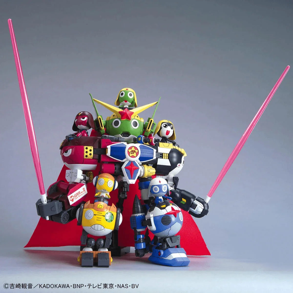 DX03 God Keron Keroro Gunso Model Kit - Bandai