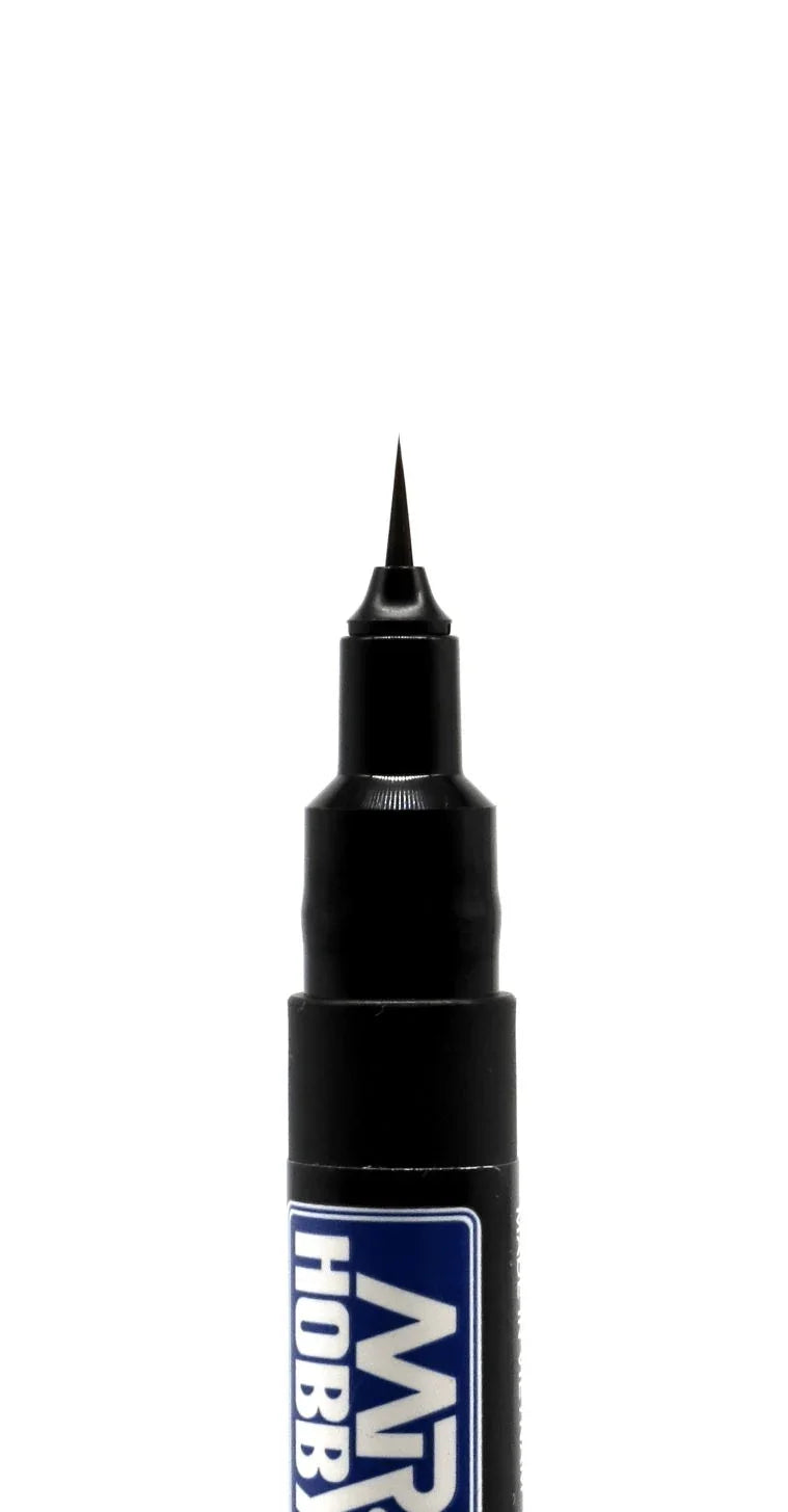 Mr. Hobby CM101 Black Super Fine Tip Brush Marker