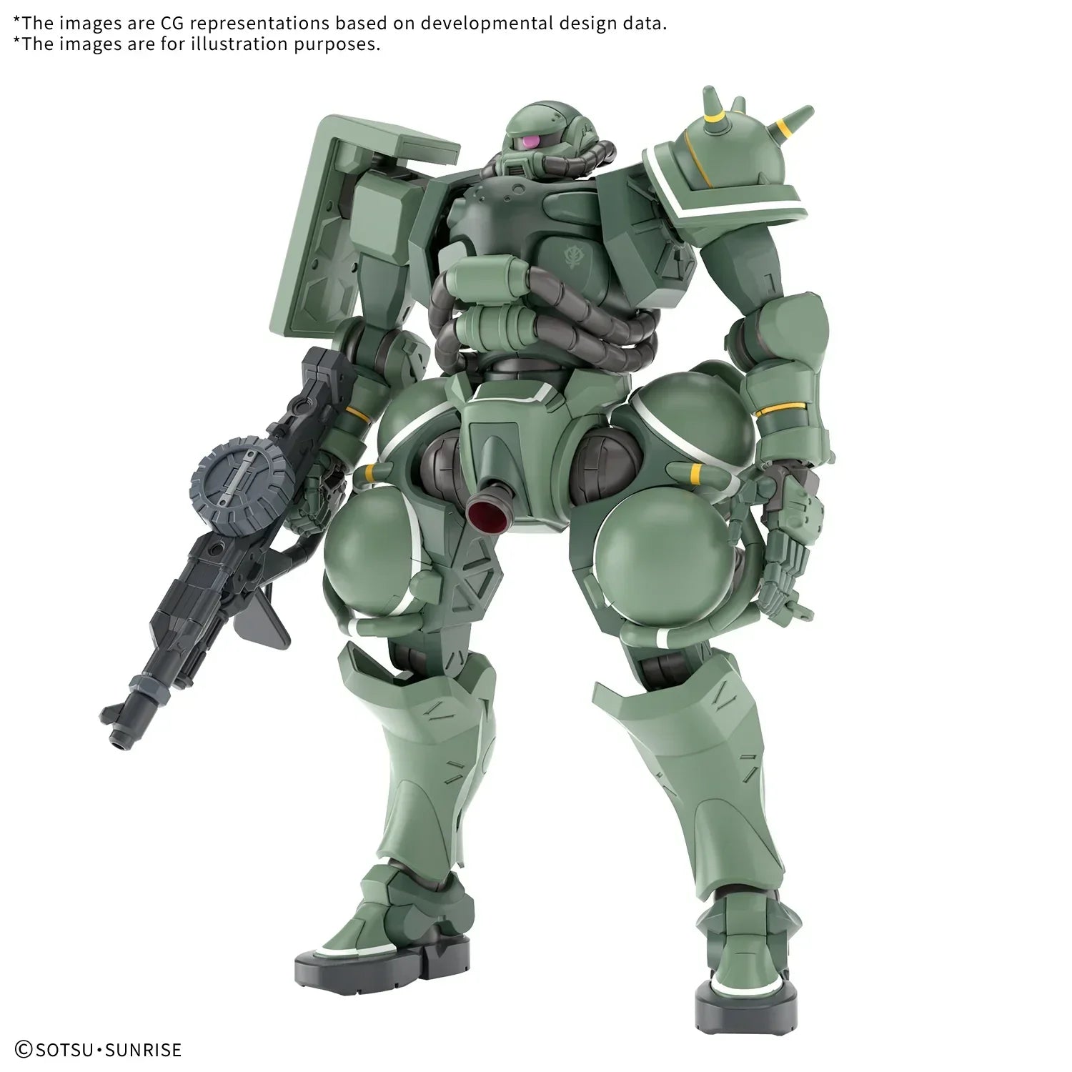 Bandai HGGQX 10 MS-06 Zaku (GQ) 1/144 - A-Z Toy Hobby