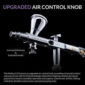 Gaahleri GHPM-Mobius Premium 0.2mm Airbrush - A-Z Toy Hobby