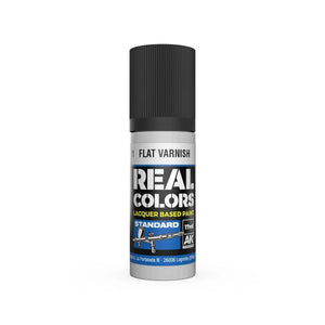 AK Interactive RC801 Real Colors Flat Varnish Paint 17ml - A-Z Toy Hobby