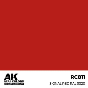 AK Interactive RC811 Real Colors Signal Red RAL 3020 Paint 17ml - A-Z Toy Hobby