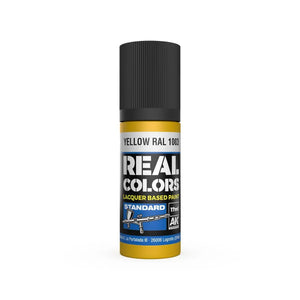 AK Interactive RC814 Real Colors Yellow RAL 1003 Paint 17ml - A-Z Toy Hobby