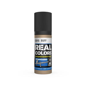 AK Interactive RC815 Real Colors Buff Paint 17ml - A-Z Toy Hobby
