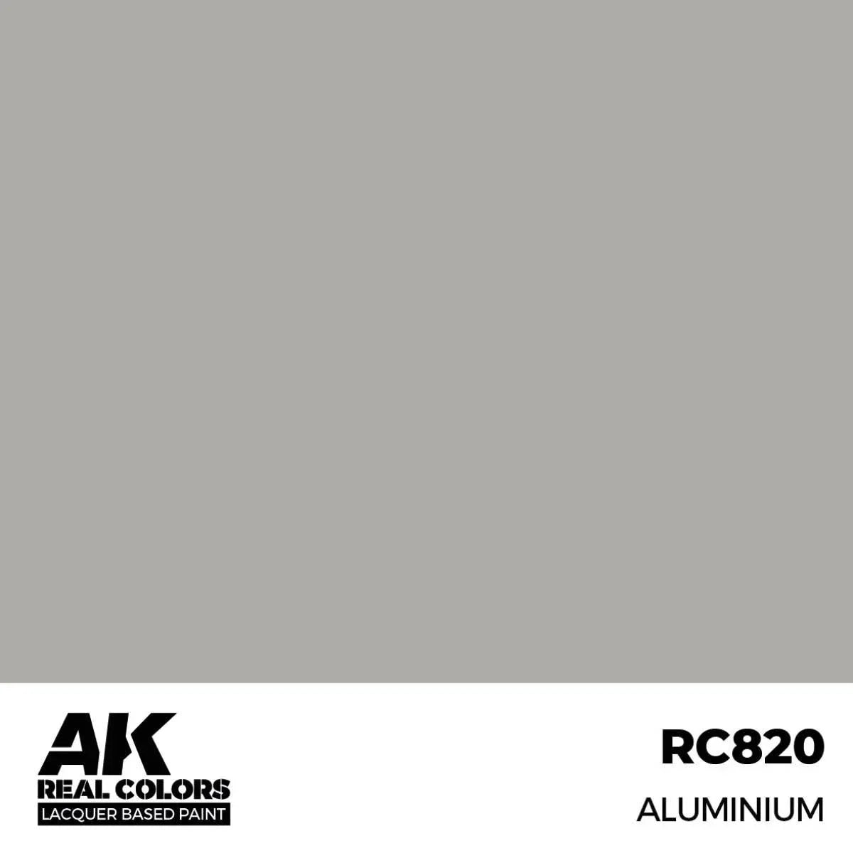 AK Interactive RC820 Real Colors Aluminium Paint 17ml - A-Z Toy Hobby