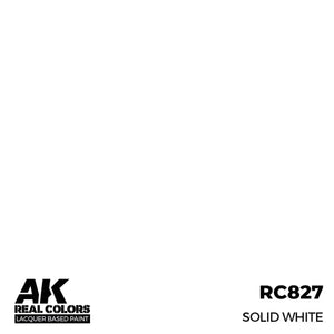 AK Interactive RC827 Real Colors Solid White Paint 17ml - A-Z Toy Hobby