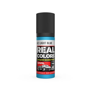 AK Interactive RC842 Real Colors Light Blue Paint 17ml - A-Z Toy Hobby