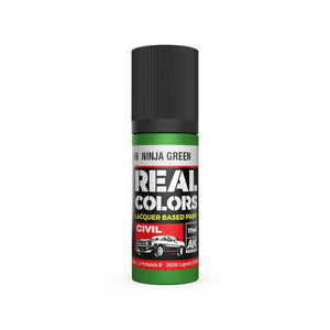 AK Interactive RC849 Real Colors Ninja Green Paint 17ml - A-Z Toy Hobby