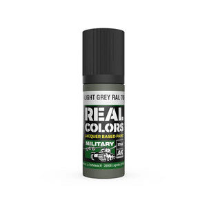 AK Interactive RC854 Real Colors Hellgrau-Light Gray RAL 7009 (Interior Color) Paint 17ml - A-Z Toy Hobby