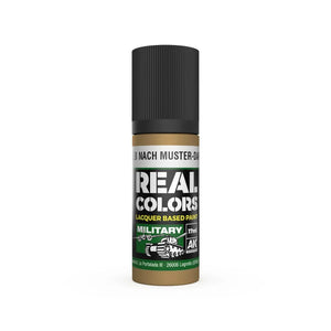AK Interactive RC858 Real Colors Dunkelgelb Nach Muster Dark Yellow Paint 17ml - A-Z Toy Hobby